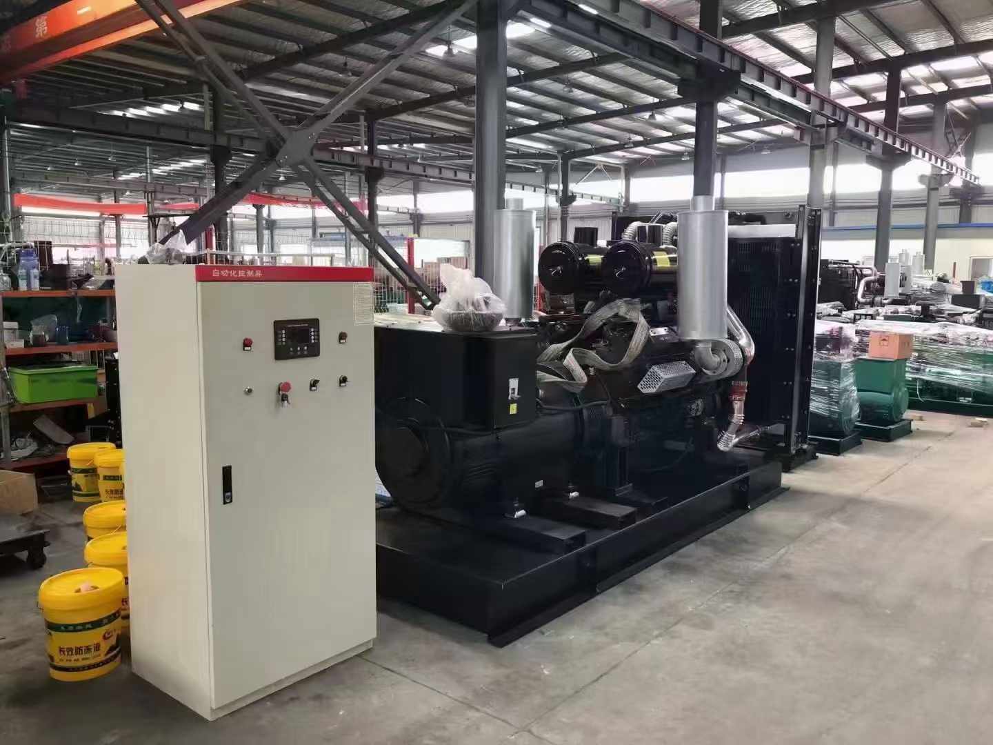 阳新柴油发电机运行时的噪音和振动水平如何?